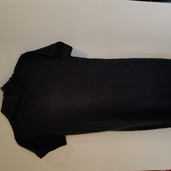 Dot's Short Sleeve Cowlneck Sweater Dress - Picture 9 of 11